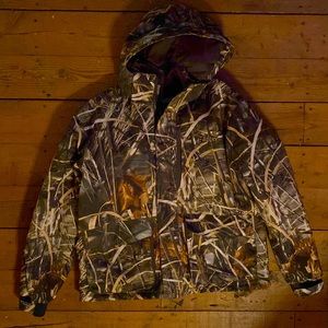 Camo hunting jacket